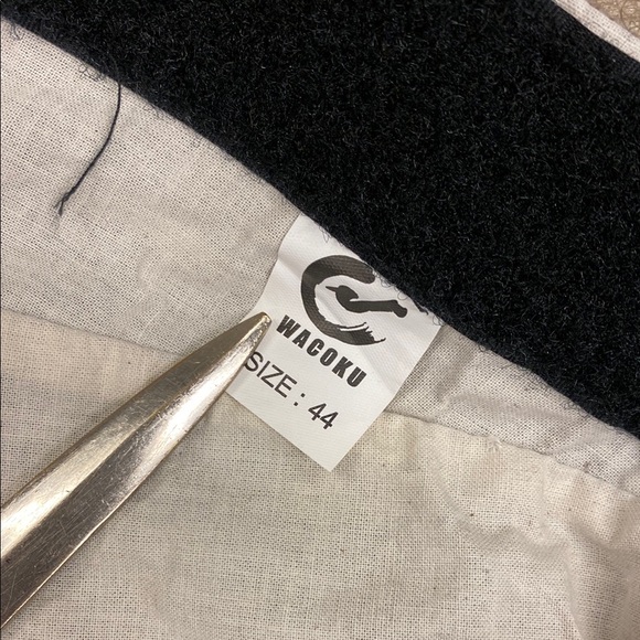 Wacoku Black Ninja Tabi Split-Toe Shoes - Size 44 - Picture 3 of 4